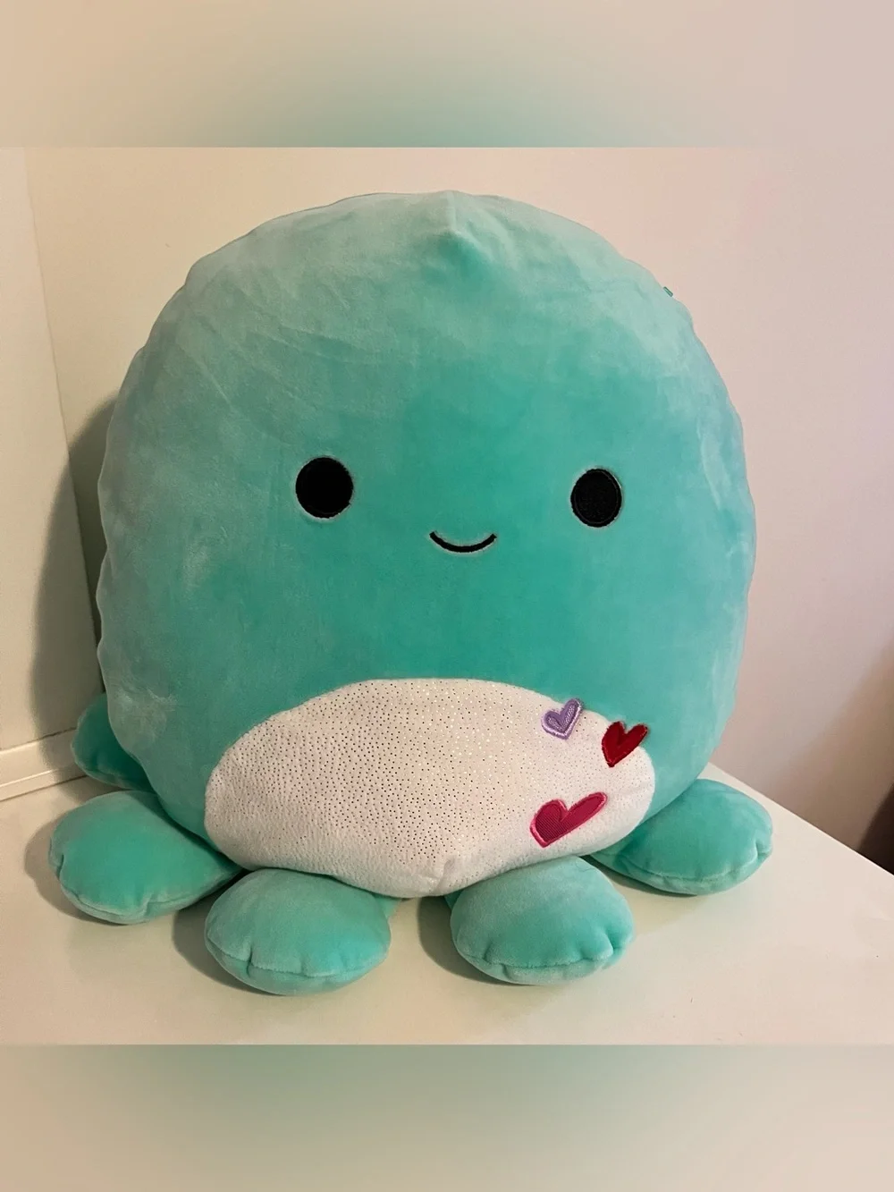 Squishmallow Teal Olina the Octopus 14” Tall Plush Toy